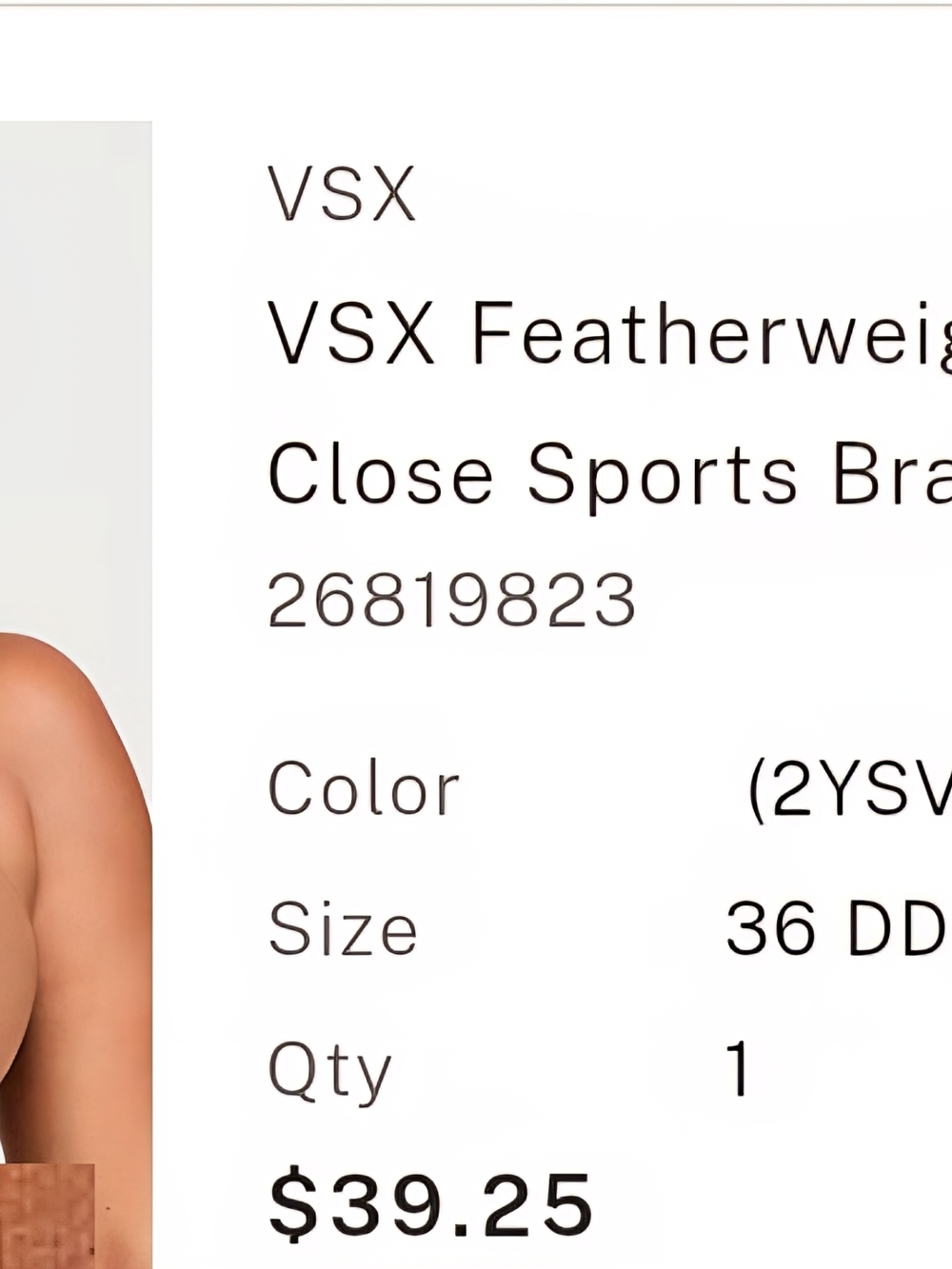 3 - VS VSX (2) Knock-Out Front Close (1) Featherweight Max Front Close 36DD - Picture 2 of 13